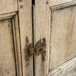 18th c. Bleached French Oak Sideboard