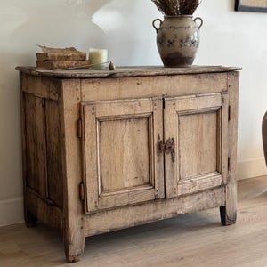 18th c. Bleached French Oak Sideboard