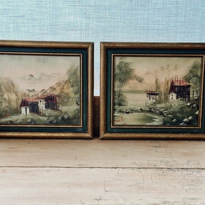 Original Vintage Oil Painting, by Monili