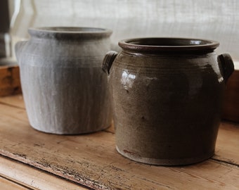 Antique French Confit Pot/Jar