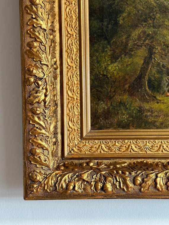 Antique Original Lake District Oil Painting, by George Augustus