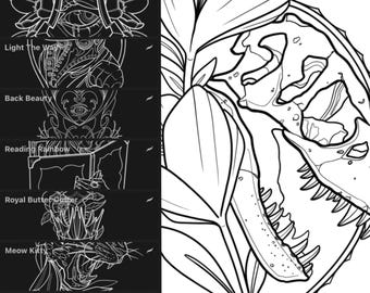 Neotraddy Stuffs is an 18 pack one off custom drawn brushpack for Procreate. created by Ryan Eternal from the hit tv show INKMASTER