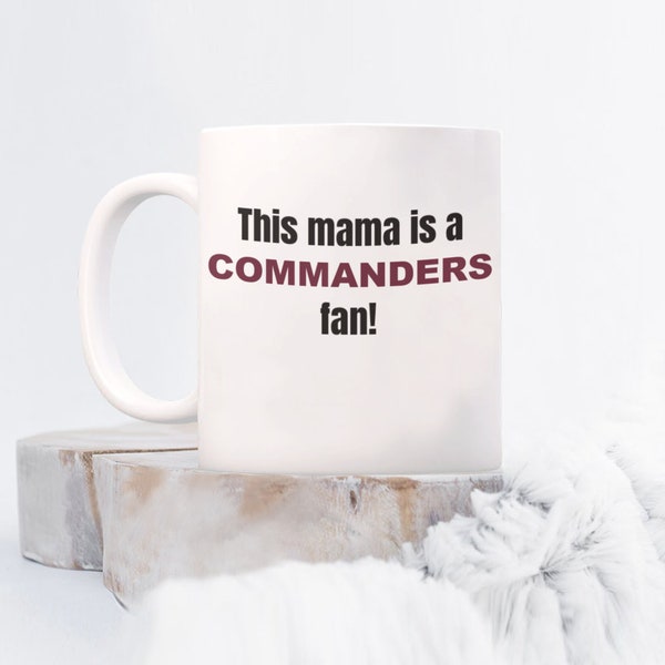 Washington Commanders Coffee Mug Etsy