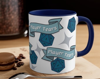 DND Mug | Dungeons and Dragons | Dungeon Master Mug | Funny DND Mug | Player Tears | dnd gift | dnd dice mug | dm gift | dungeon master gift