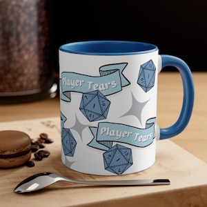 DND Mug | Dungeons and Dragons | Dungeon Master Mug | Funny DND Mug | Player Tears | dnd gift | dnd dice mug | dm gift | dungeon master gift