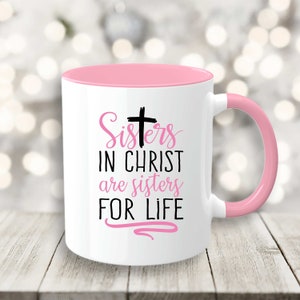 Sister Mug, Sisters Mug, Sister Gift From Sister, Sister Coffee Mug, Sister Mug From Sister, Sister Coffee Cup, Sister Mug, Pink Sister Mug
