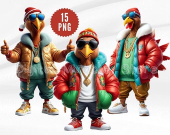 Funny Turkey, Cool Turkey, Cartoon Turkey, Graffiti Turkey, Coolest Turkey in Town, Thanksgiving Turkey PNG, Turkey in Sunglasses, Urban