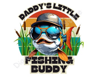 Papa's vismaatje PNG, kleine visser, peuter visshirt PNG, baby vis png, baby jongen vis, kind vis, vis PNG