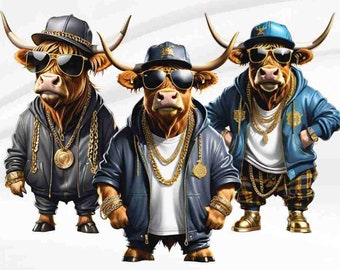 Funny Cow PNG, Gangster Cow, Cool Cow, Streetwear Cow, Hip Hop Cow, Trendy Cow PNG, Sarcastic Cow, Cow PNG Sublimation, Graffiti Cow