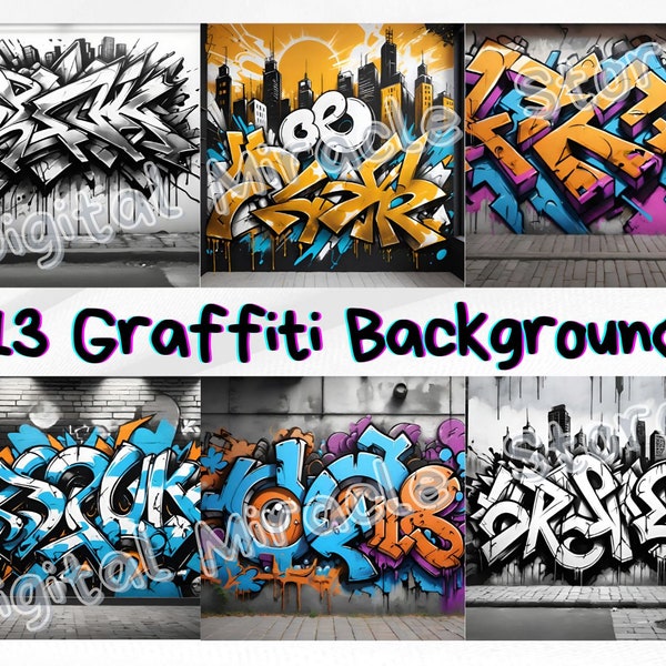 Urban Background, Hip Hop Backdrop, Graffiti Background, City Background, Urban Sublimation, Street Art, Urban Backdrop, Hipster Background