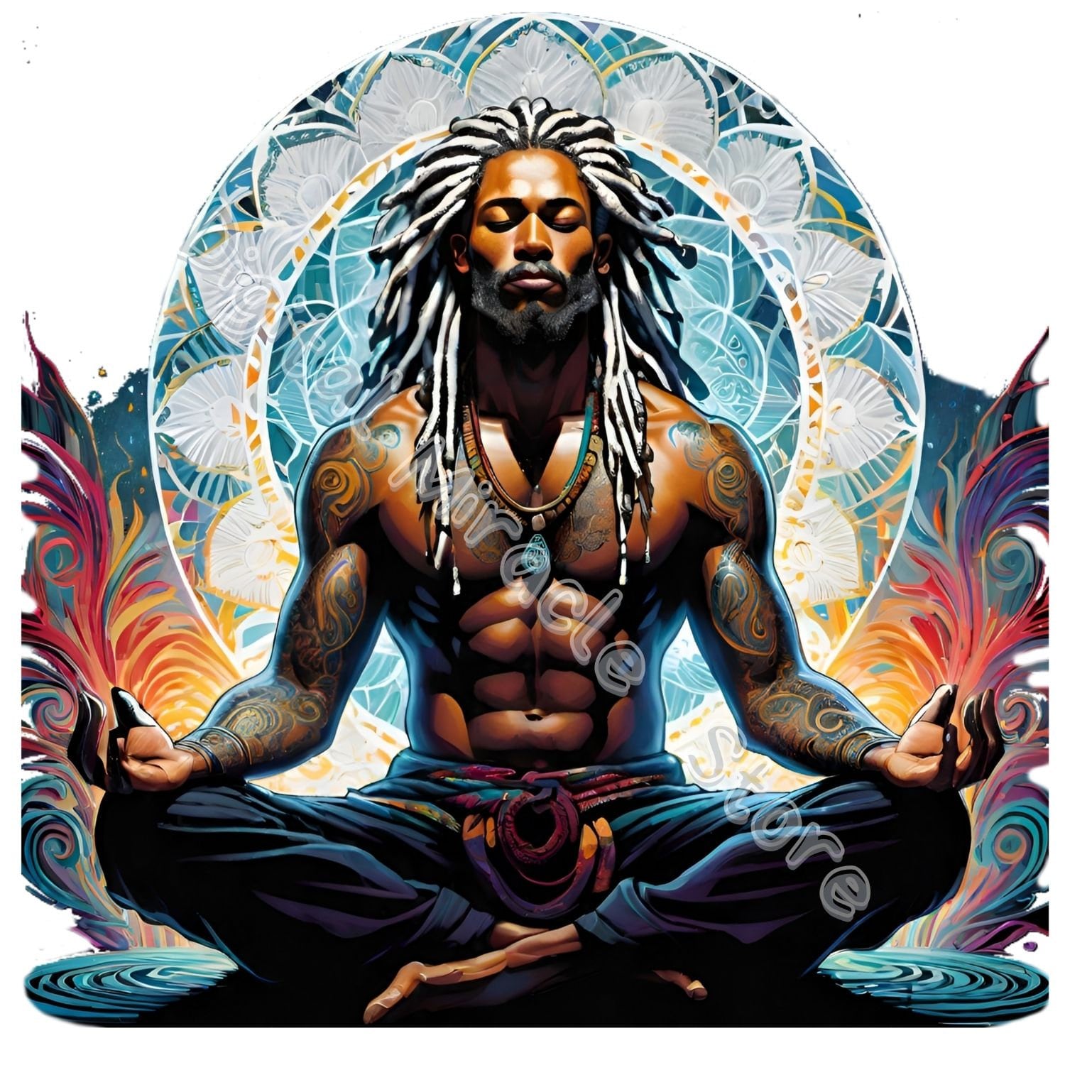 Meditation PNG, Meditating Man, Rasta PNG, Yoga Clipart, Spiritual Mens ...