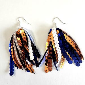 Game Day Sequin Earrings