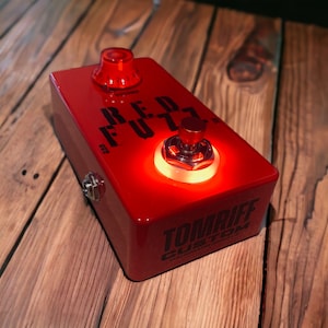 Fuzz Face Germanium Guitar Pedal - REDFUZZ