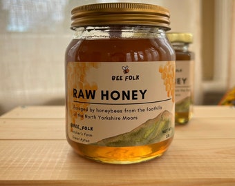 Honey Raw Pure British Local Wildflower