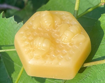Honeycomb Bee's Pure Beeswax Ornament