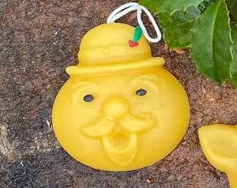 Sam the Snowman, Pure Beeswax Ornament