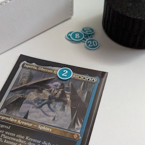 6×10 Commander Manakosten Marker - Magic The Gathering | MTG Zubehör | inklusive Box | 3D gedruckt | Mehrfarbig