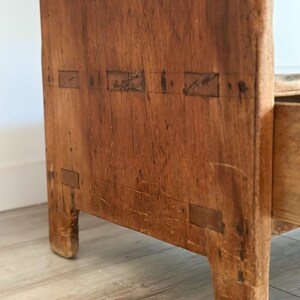 Image showcasing Antique Pine Lift Top Table 18th C. - Etsy