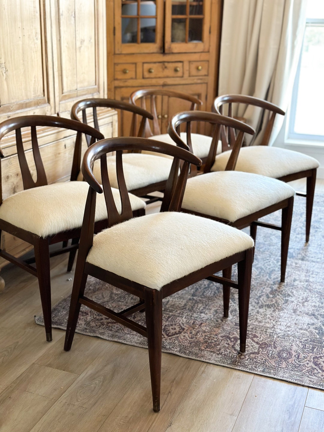 椅子(チェア)・スツール 80s Danish wood chair set 80s Danish wood chair set