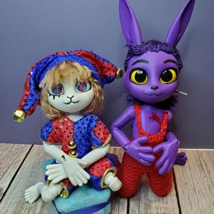 bjd Fancy Spriggan dolls - Jax and Pomni
