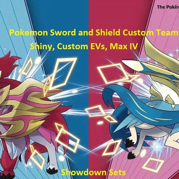 Pokémon Sword and Shield Custom Pokémon Teams -Fast Response and Trading-