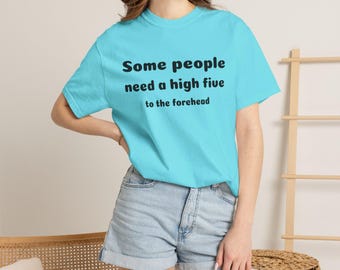 Handprint Graphic funny sarcastic unisex tee