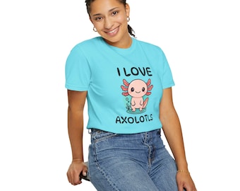 Axolotls uniseks cadeau-T-shirt