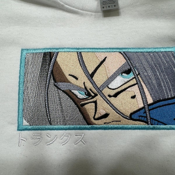 Dbz Trunks Eyes Embroidery