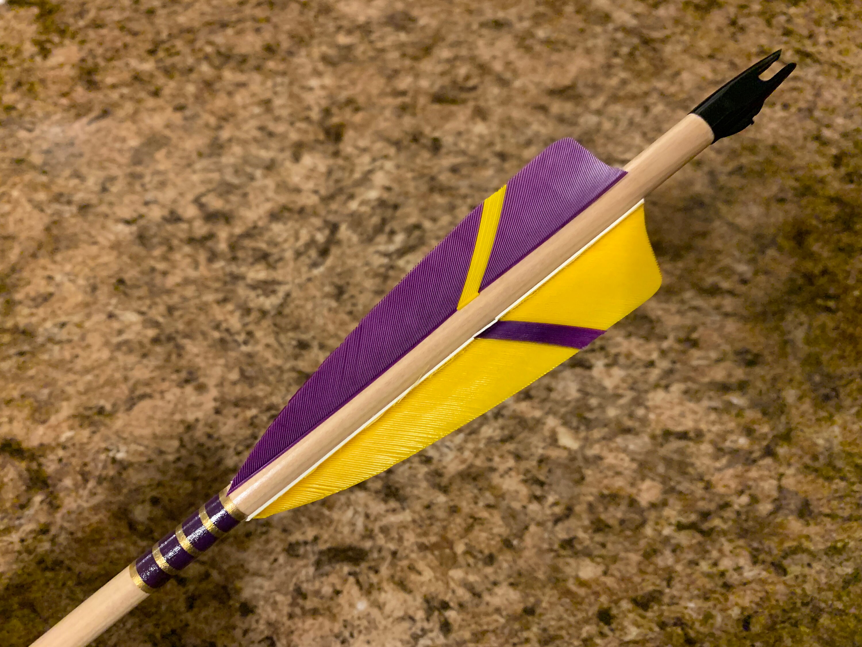 Build Your Own Dozen Custom 3 Fletch Spliced Wood Arrows - Etsy