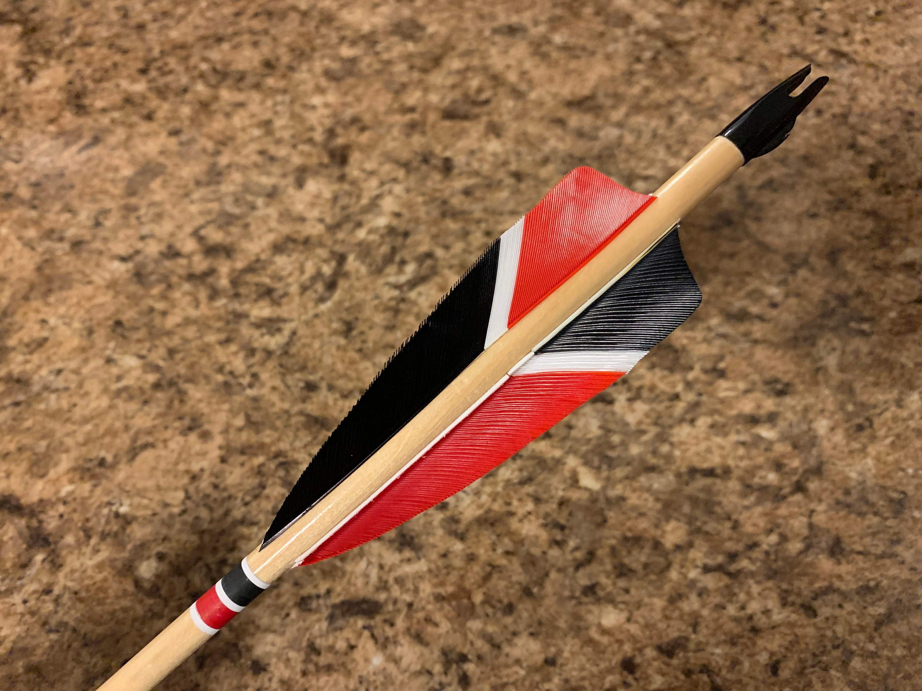 Build Your Own Dozen Custom 3 Fletch Spliced Wood Arrows - Etsy