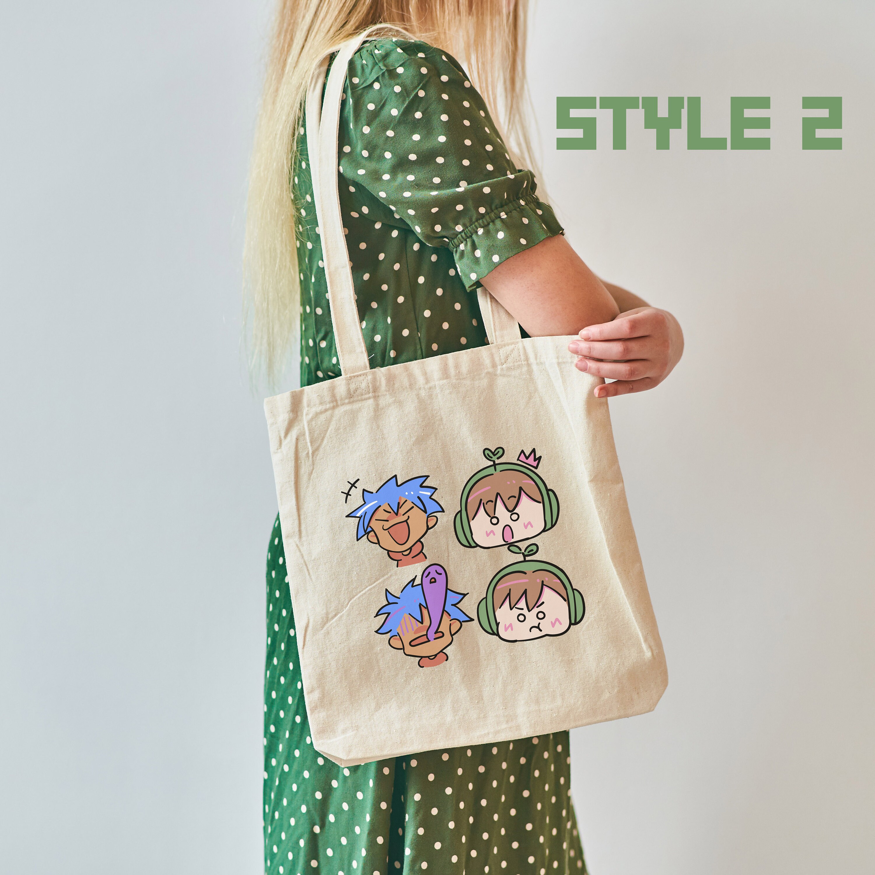 Y2K Original Design Star Macaron Tote Bag