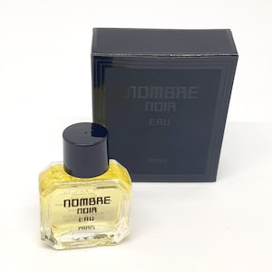 Perfume en miniatura muy raro Número Negro SHISEIDO 4 ml