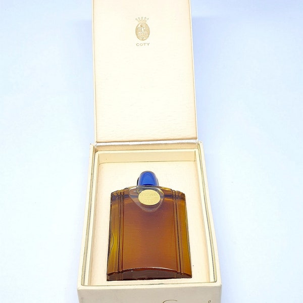 Splendide Coffret de parfum Emeraude de Coty 1921