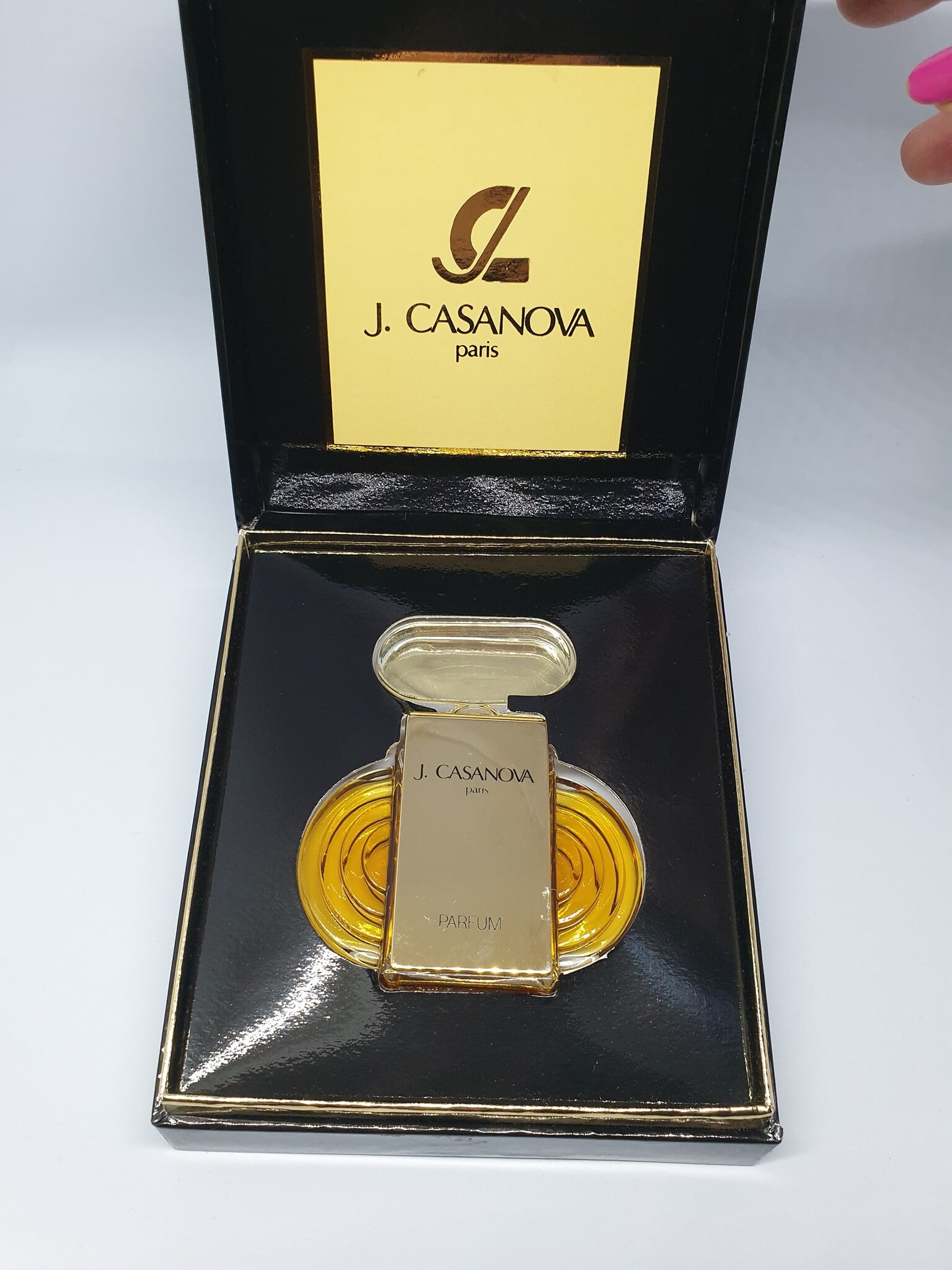 Very Rare and Old Perfume Bottle for Women J. Casanova Paris