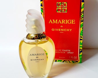 Vintage Givenchy Amarige perfume bottle 30 ml