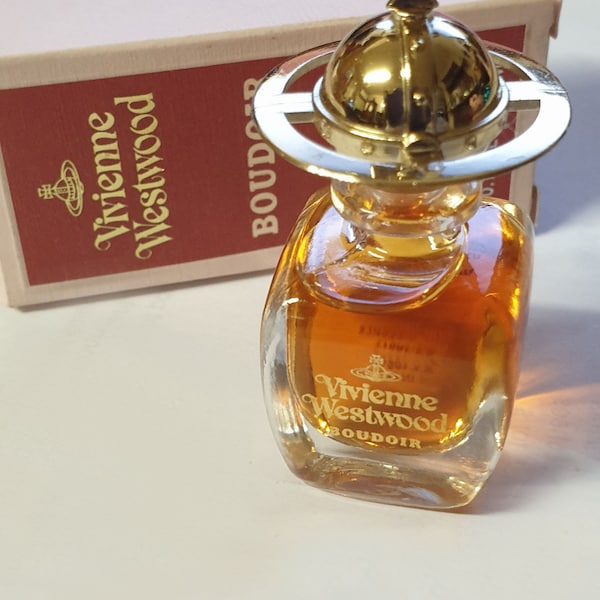 Rare Boudoir perfume miniature by Vivienne Westwood 5 ml with instructions