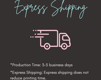 EXPRESS SHIPPING ONLY