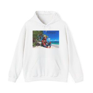 Rasta Spiderman Hooded Sweatshirt image 1