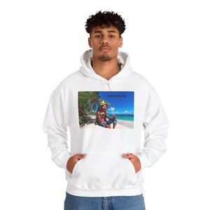 Rasta Spiderman Hooded Sweatshirt image 5