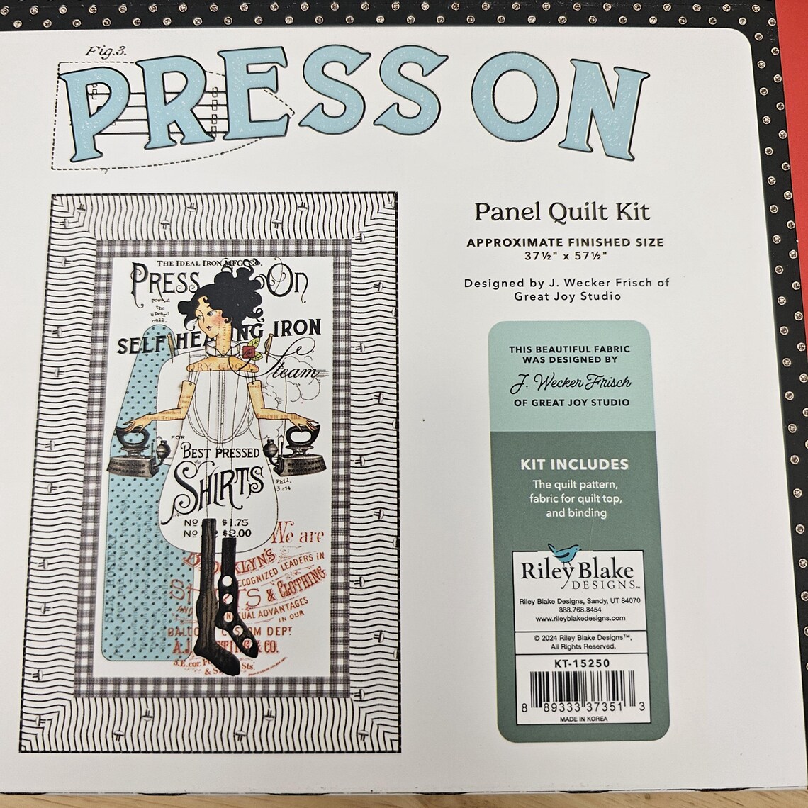 Press on Panel Quilt Kit by Riley Blake - Etsy
