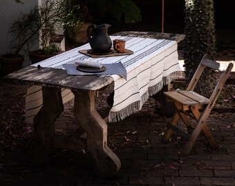Handmade tablecloths from Pueblo Nuevo, Central Valleys of Oaxaca