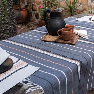 Set of Cotton Placemats and Napkins from Pueblo Nuevo Oaxaca. image 8