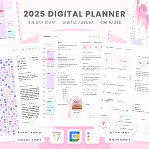 Agenda digital para iPad 2024 con modo vertical de GoodNotes, agenda digital 2024 con modo oscuro, 5 colores, planificador de presupuesto, seguimiento anual y mensual