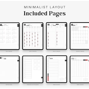 2026 Hobonichi Digital Planner for Goodnotes 2025 2026 Daily Week ...