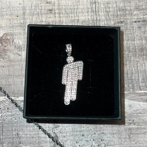 アクセサリー BILLIE EILISH SILVER BLOHSH NECKLACE Silver Blohsh Necklace - Billie Eilish Necklace - Dainty Necklace