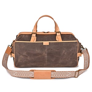 Speedwell Weekender Waterproof, Spacious, Retro Unisex Aesthetic image 8