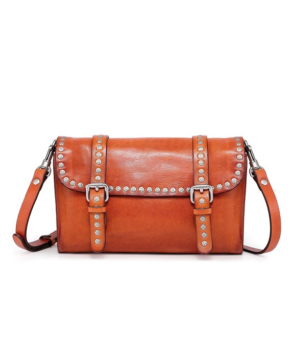 Soul Stud Convertible Crossbody Luxury Leather Crossbody Genuine