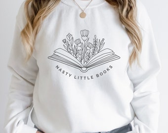 Buch Crewneck Sweatshirt, Buch Liebhaber Geschenk Ideen, Smut Shirt, Buch Sweatshirt