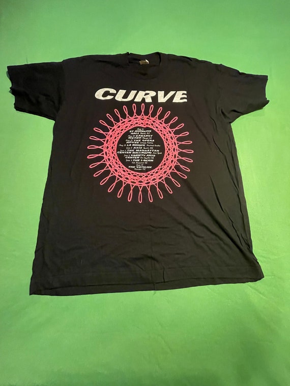 Rare Vintage 90s Curve 1992 Tour T-shirt - Etsy Rare Vintage 90s Curve 1992 Tour T-shirt - Etsy