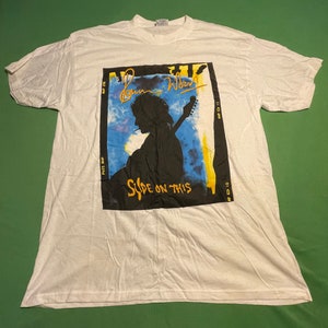 Vintage 90&#39;s Ronnie Wood Slide on This 1992 Tour T-Shirt XL